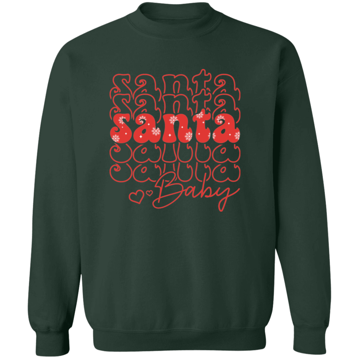 Santa Baby Crewneck Sweatshirt