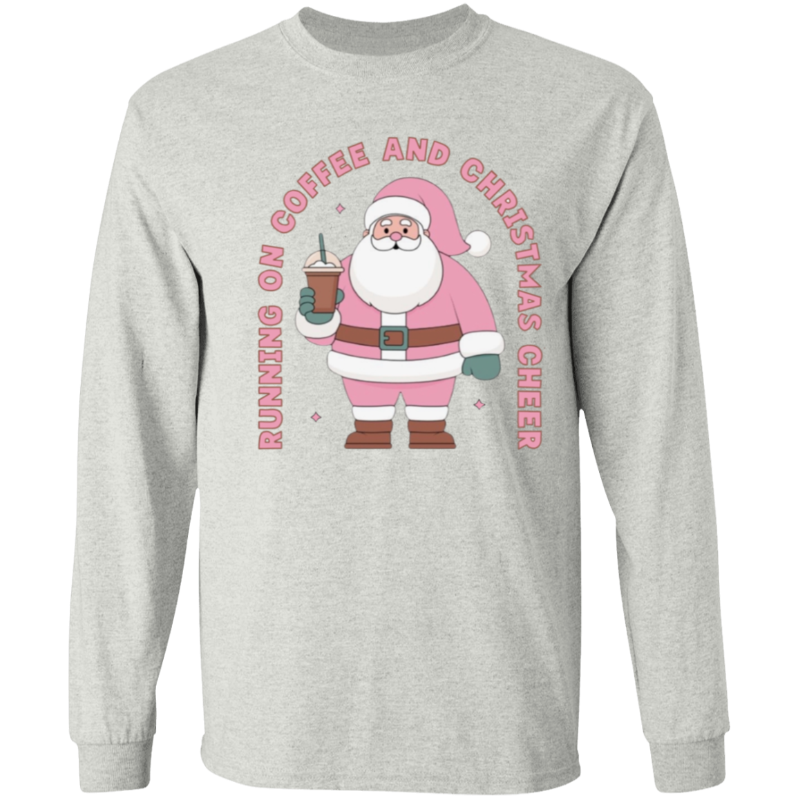 Coffee & Christmas Cheer LS T-Shirt