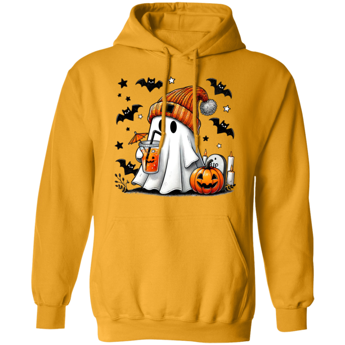 Frosted Ghost Pullover Hoodie