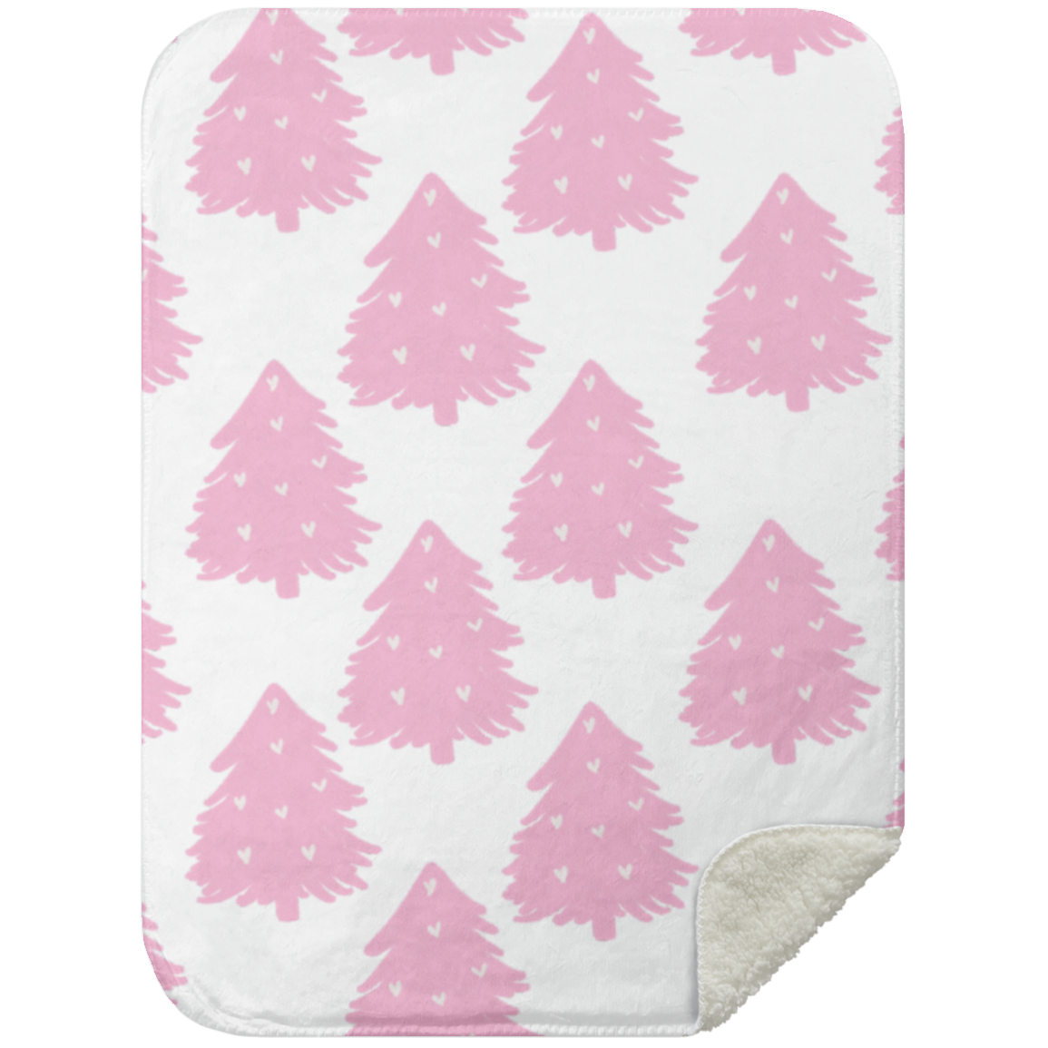 Pretty in Pink Sherpa Blanket