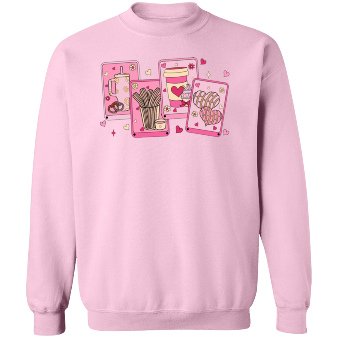 Pan Dulce y Amor Tarot Cards Crewneck