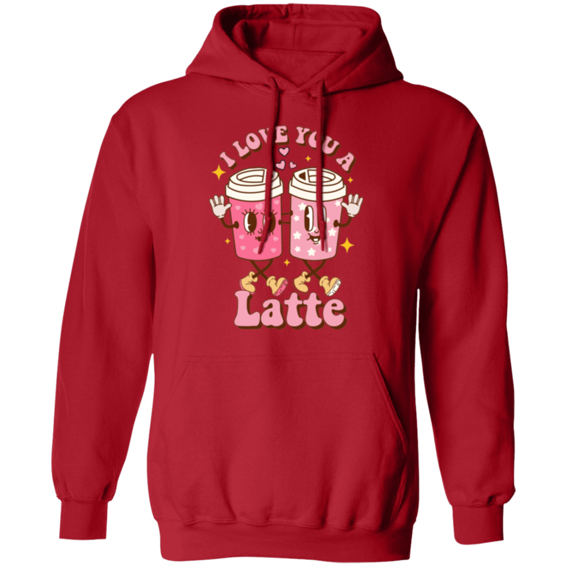 Love U a Latte Pullover Hoodie