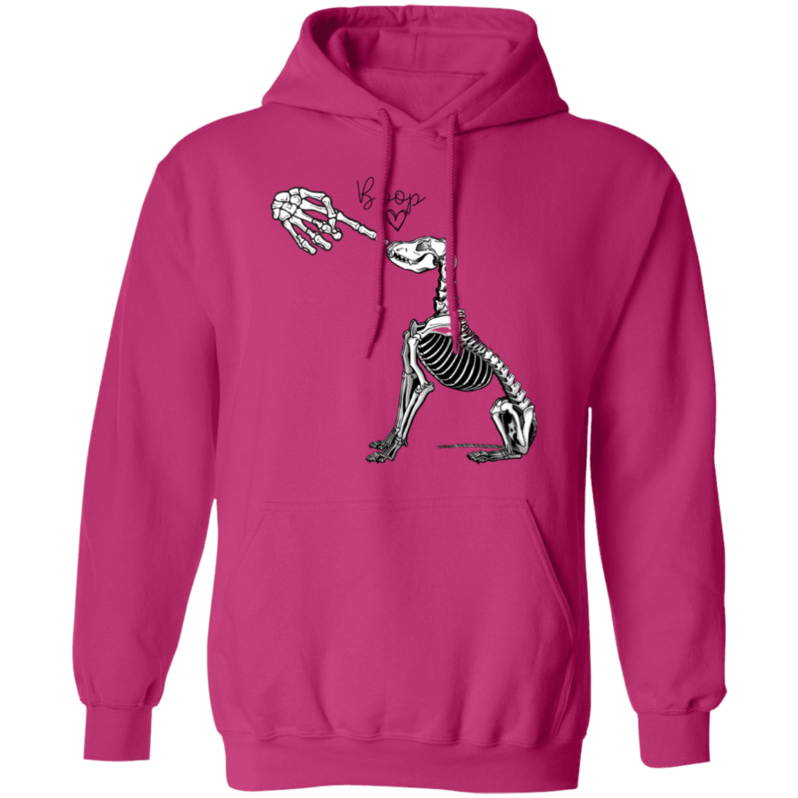 Skeleton Doggy Pullover Hoodie