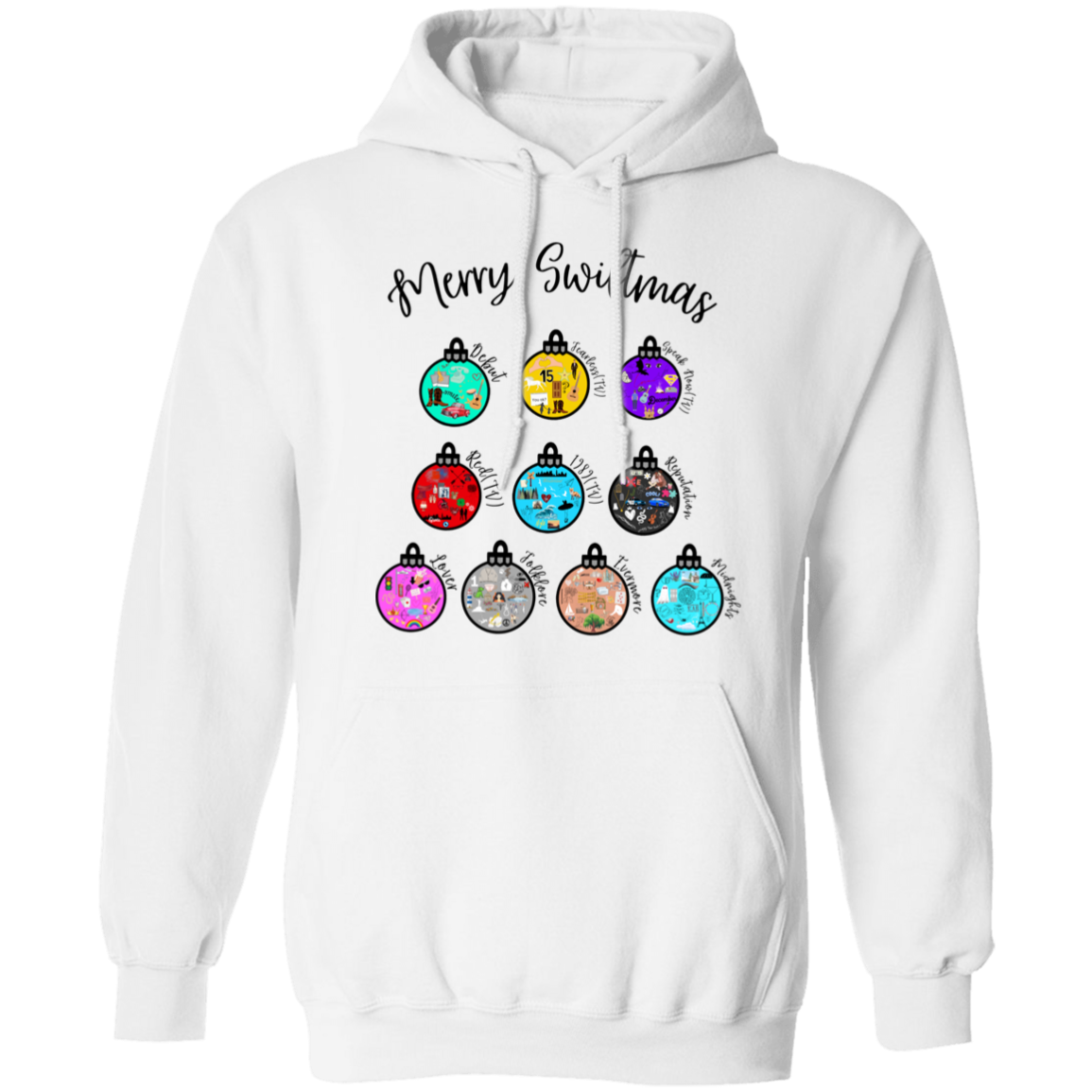 Merry Swiftmas Pullover Hoodie