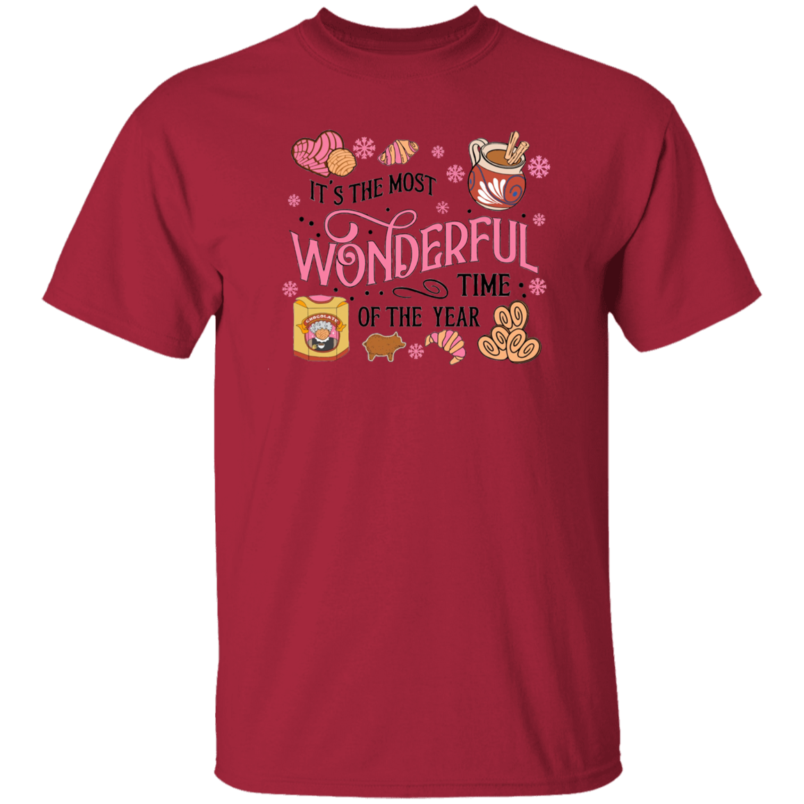 Sweet Vibes: Pan Dulce y Chocolate T-Shirt