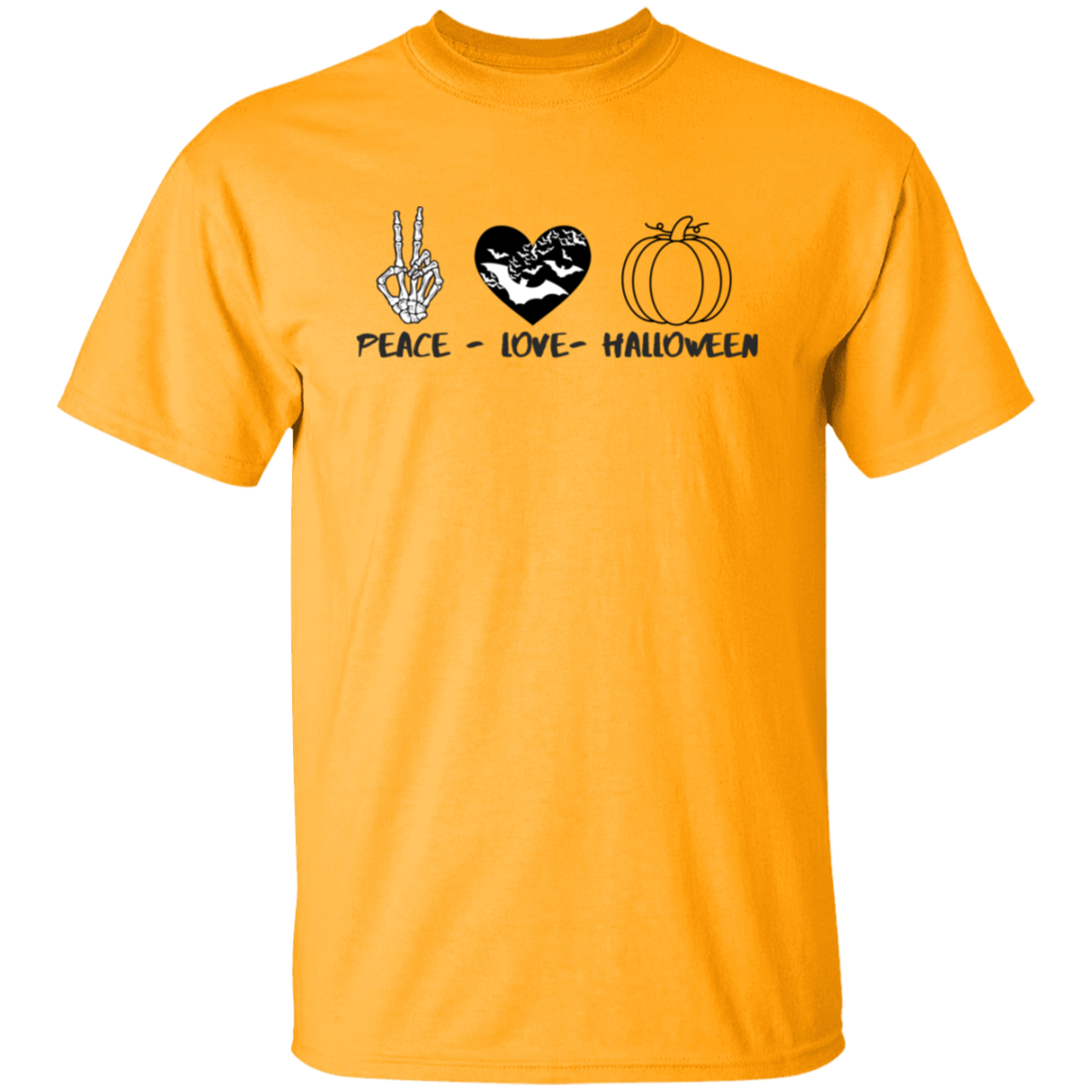 Peace, Love, Halloween T-Shirt
