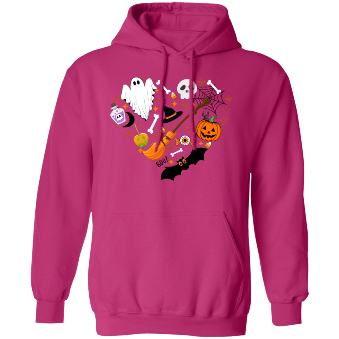 Love Halloween Pullover Hoodie