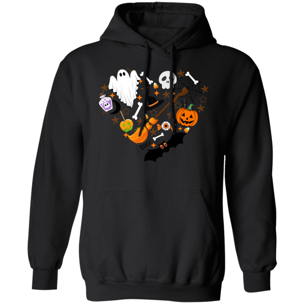 Love Halloween Pullover Hoodie