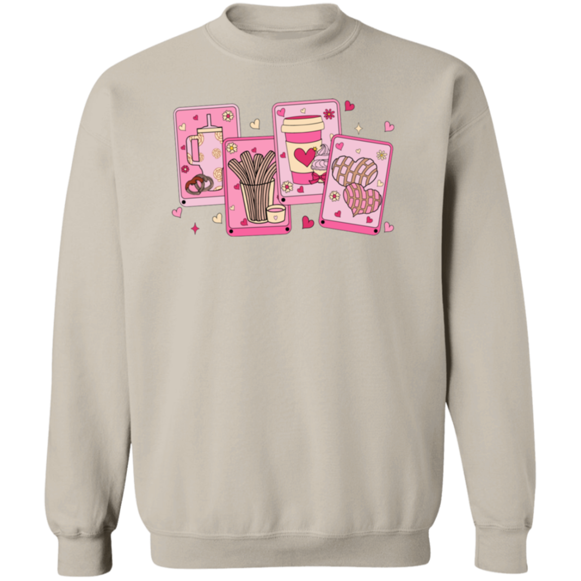 Pan Dulce y Amor Tarot Cards Crewneck