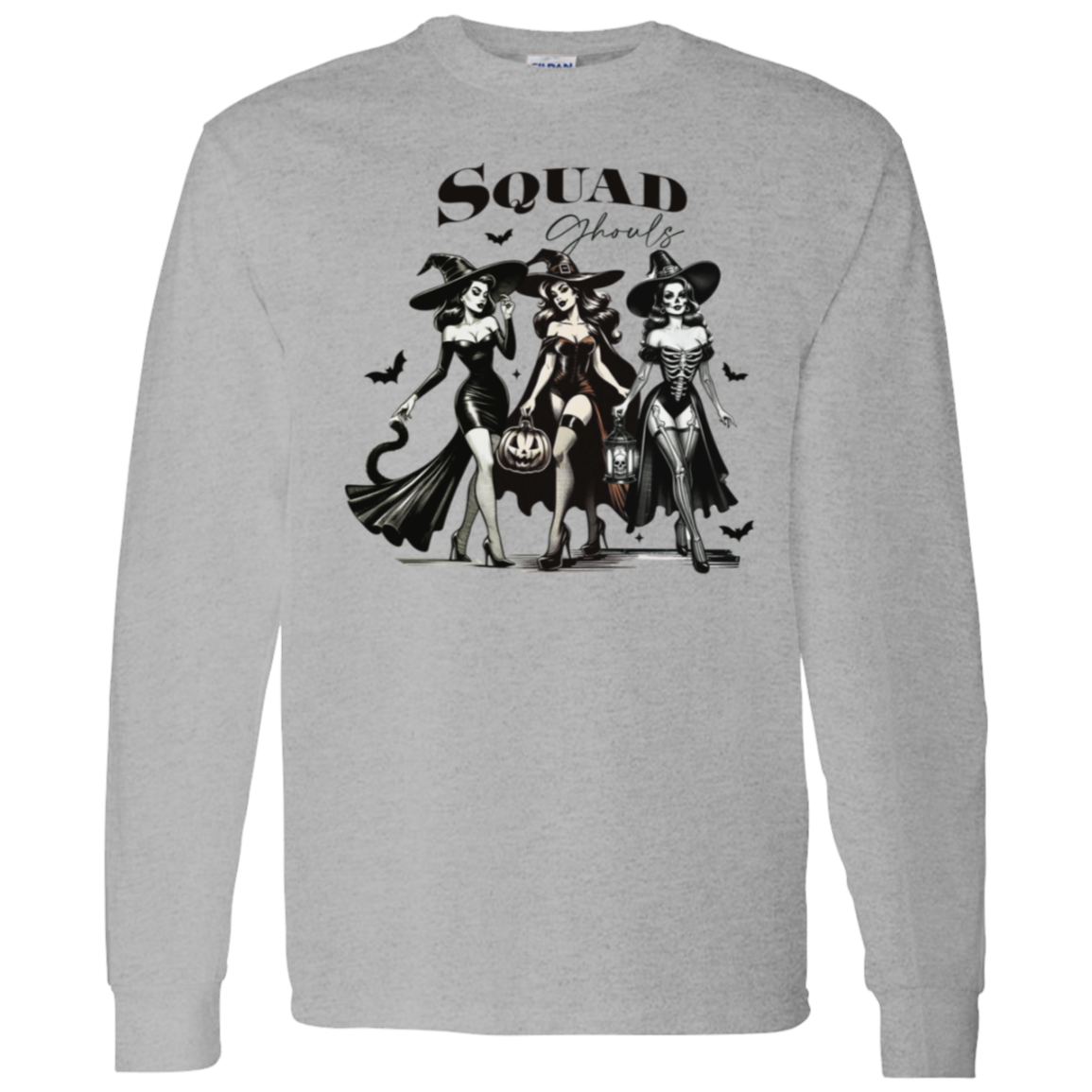 Squat Ghoals  LS T-Shirt.