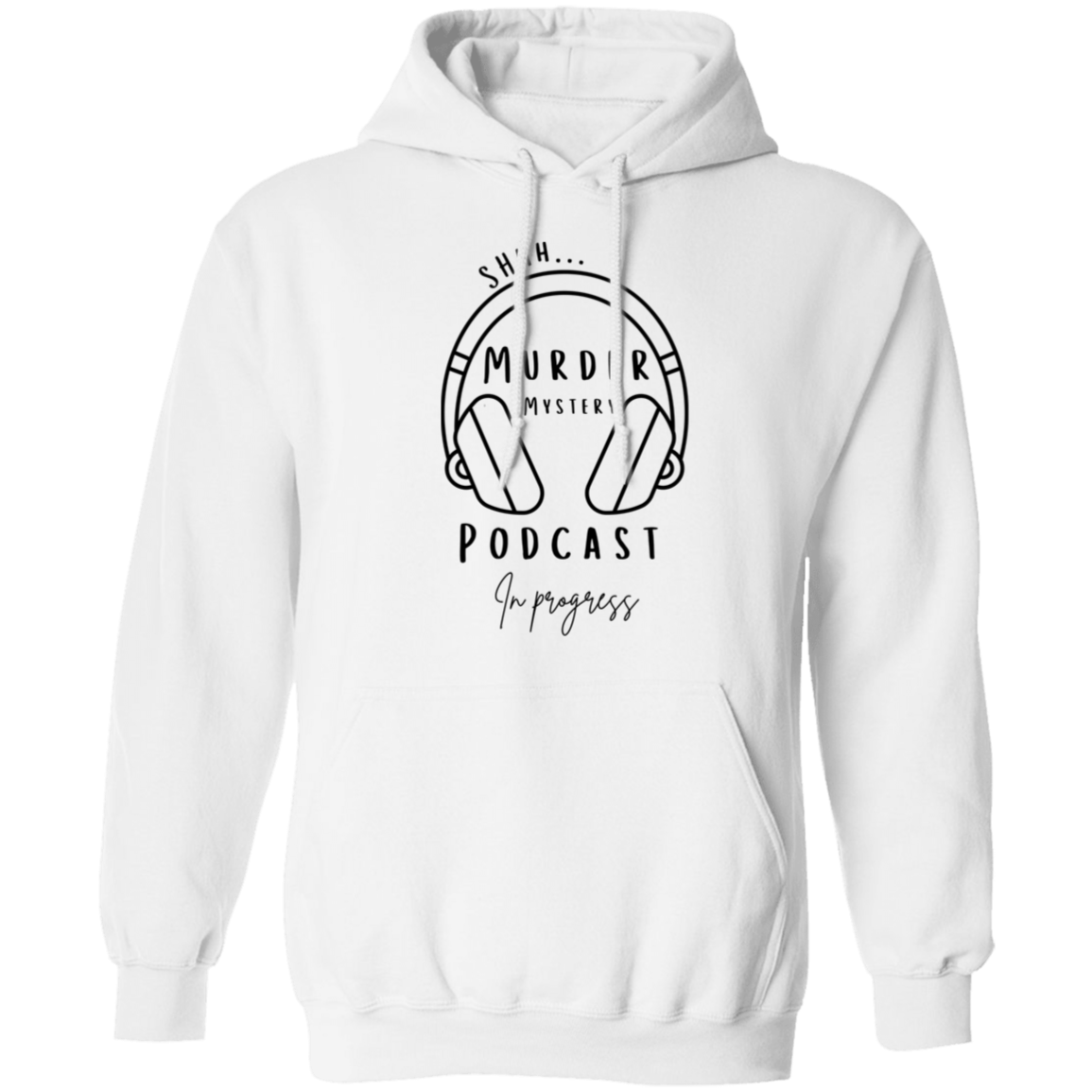 Murder Mystery Pod  Pullover Hoodie