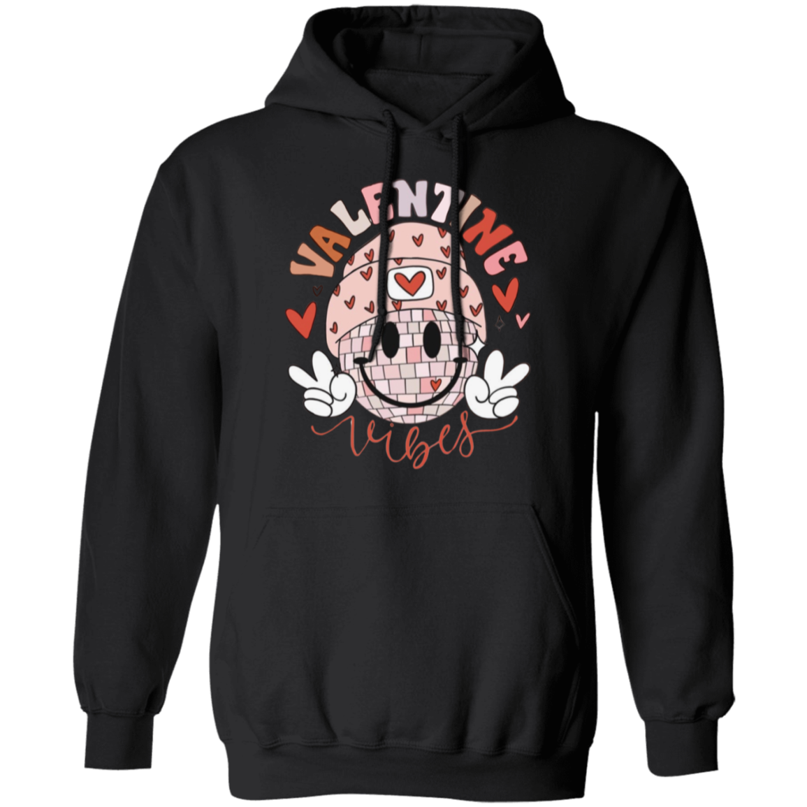 Valentine Vibes Pullover Hoodie