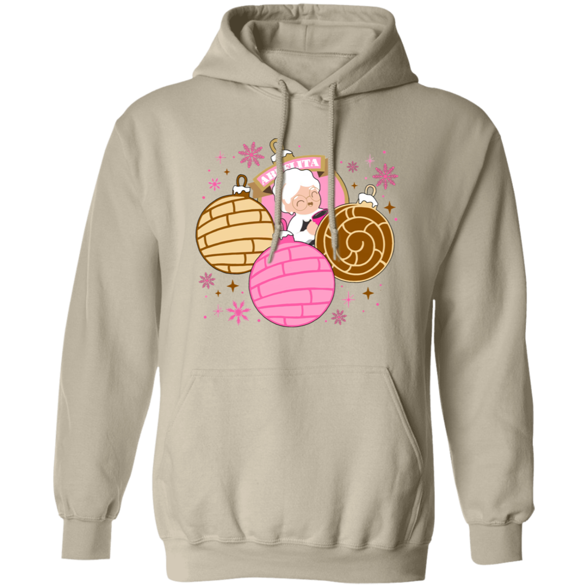 Chocolate & Concha Ornaments Hoodie