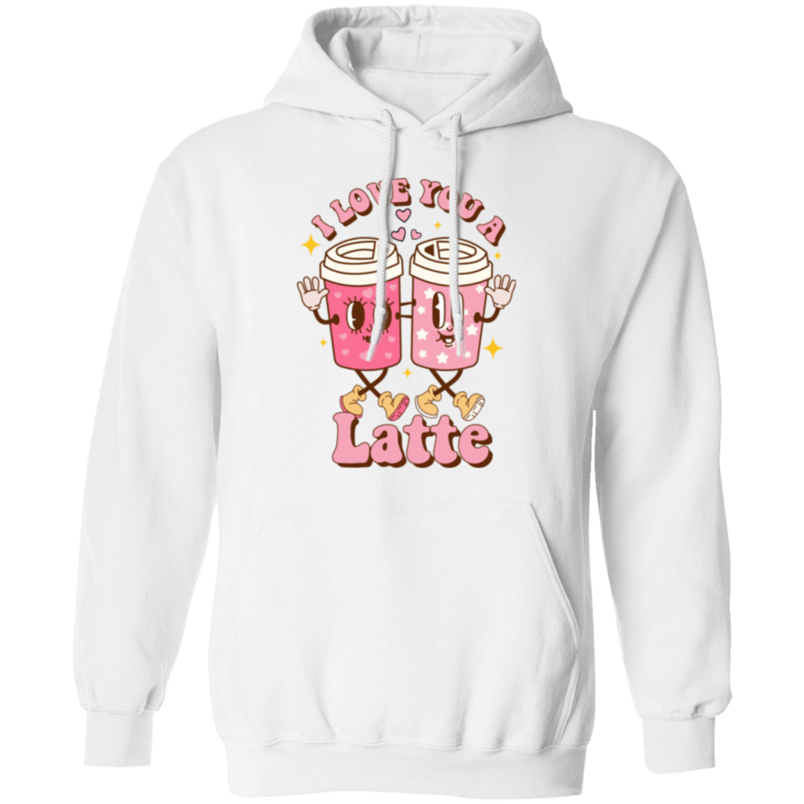 Love U a Latte Pullover Hoodie