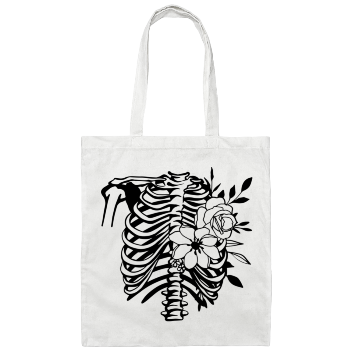 Blossom & Bones Tote Bag