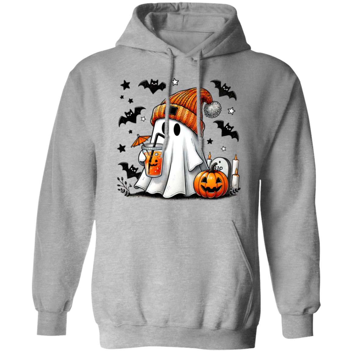Frosted Ghost Pullover Hoodie