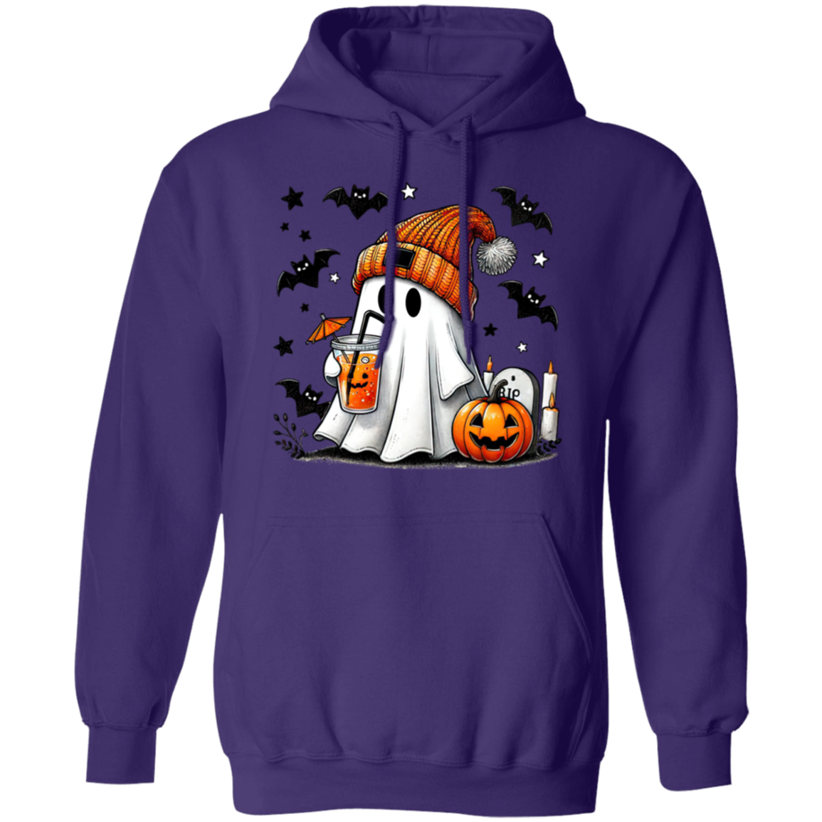 Frosted Ghost Pullover Hoodie