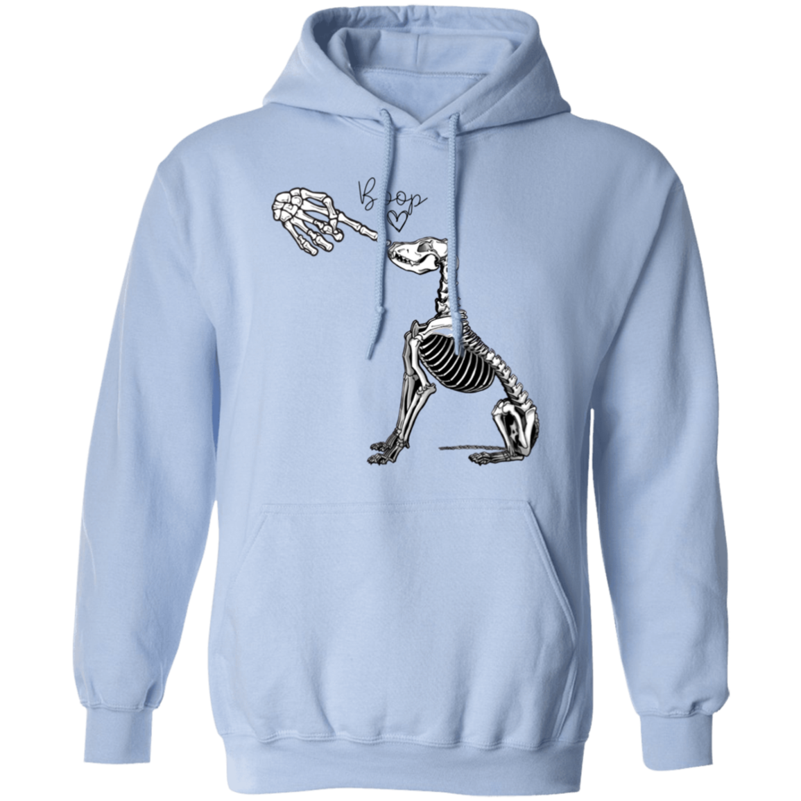 Skeleton Doggy Pullover Hoodie