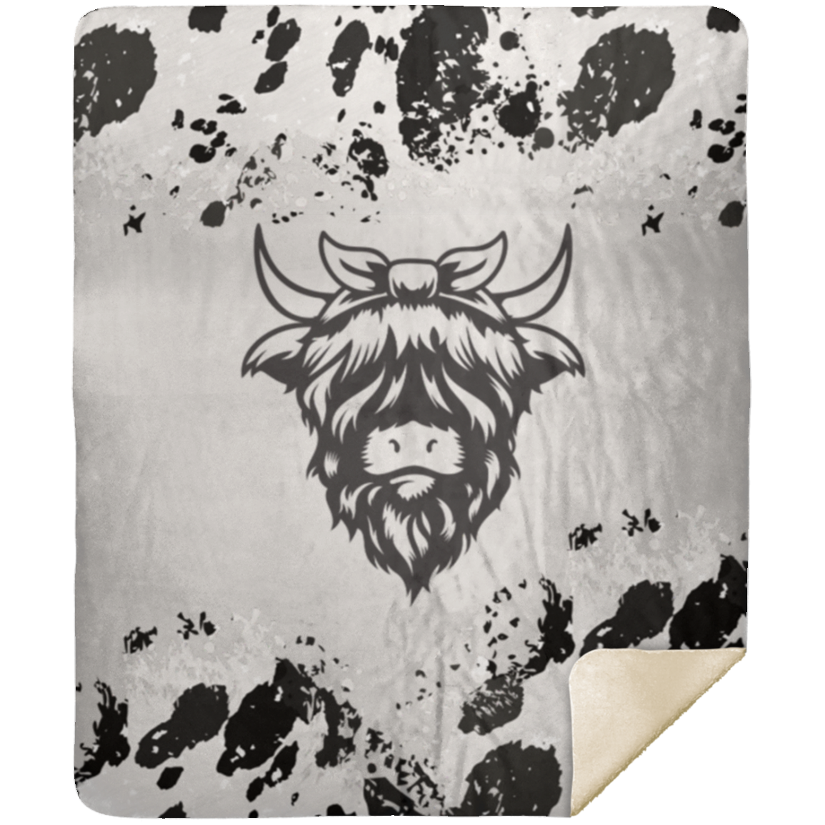 Rustic Charm Sherpa Blanket