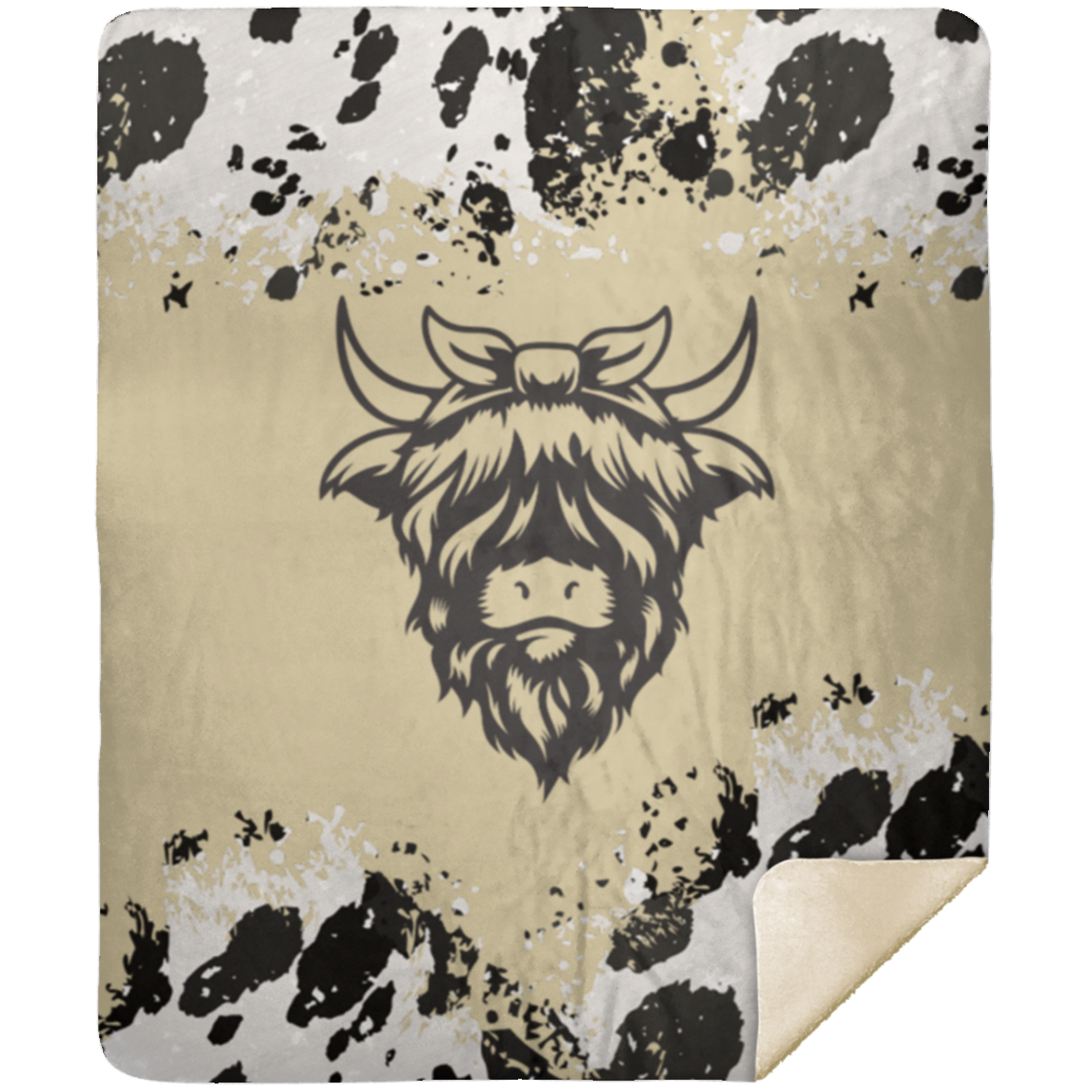 Rustic Charm Sherpa Blanket