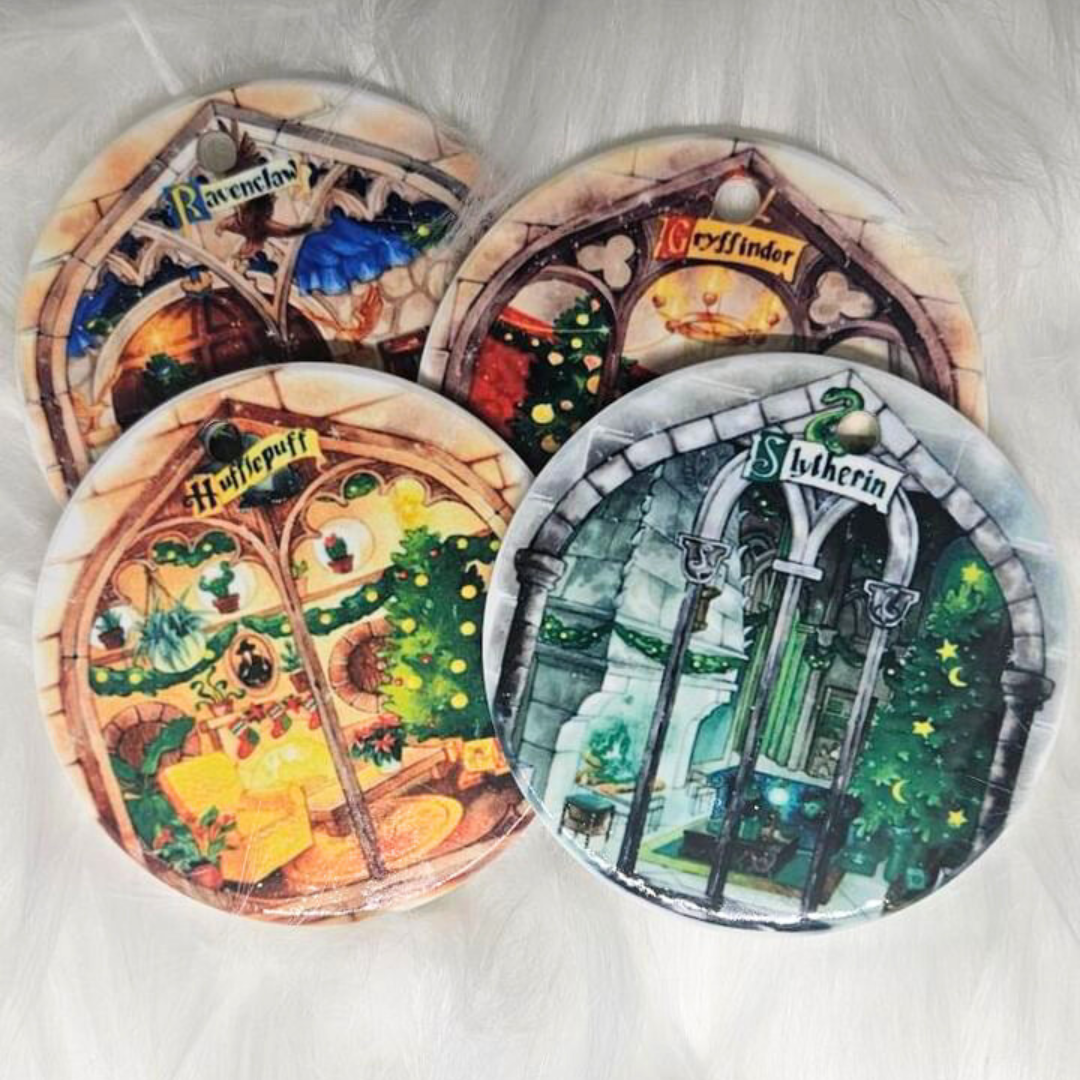 Wizarding House Crest Ornaments