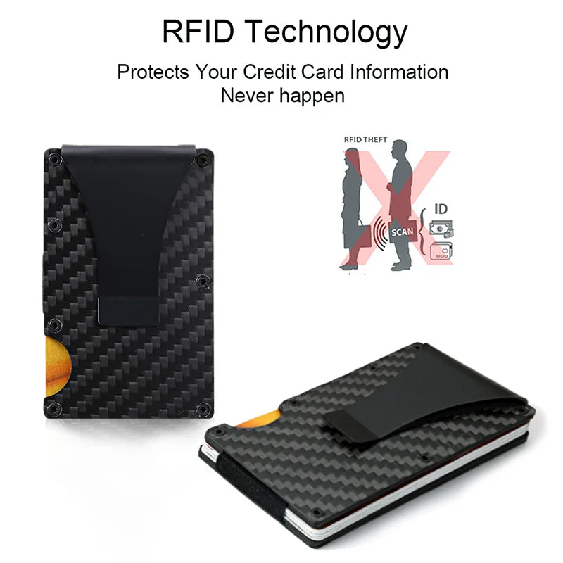 Carbon Fiber Credit Card Holder