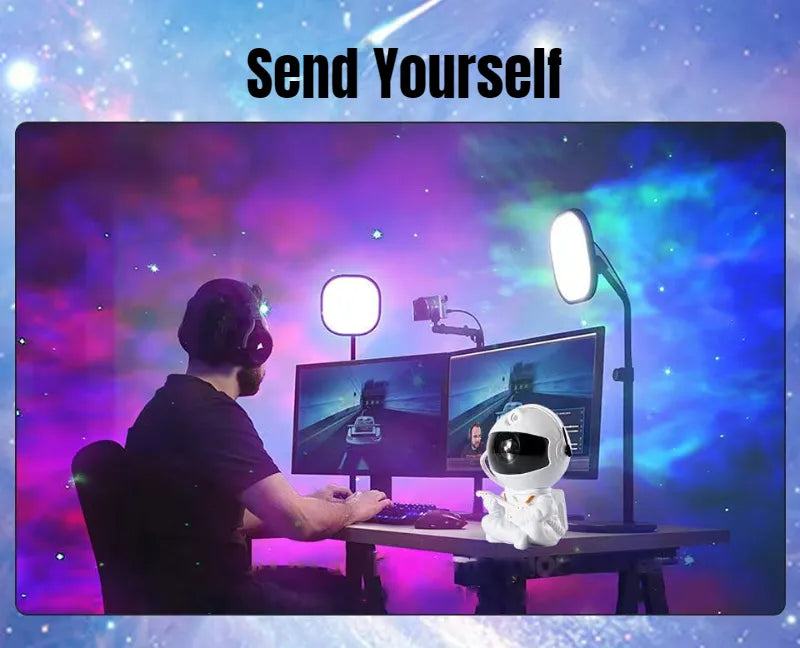 CosmicProjector-Galaxy Star Projector LED