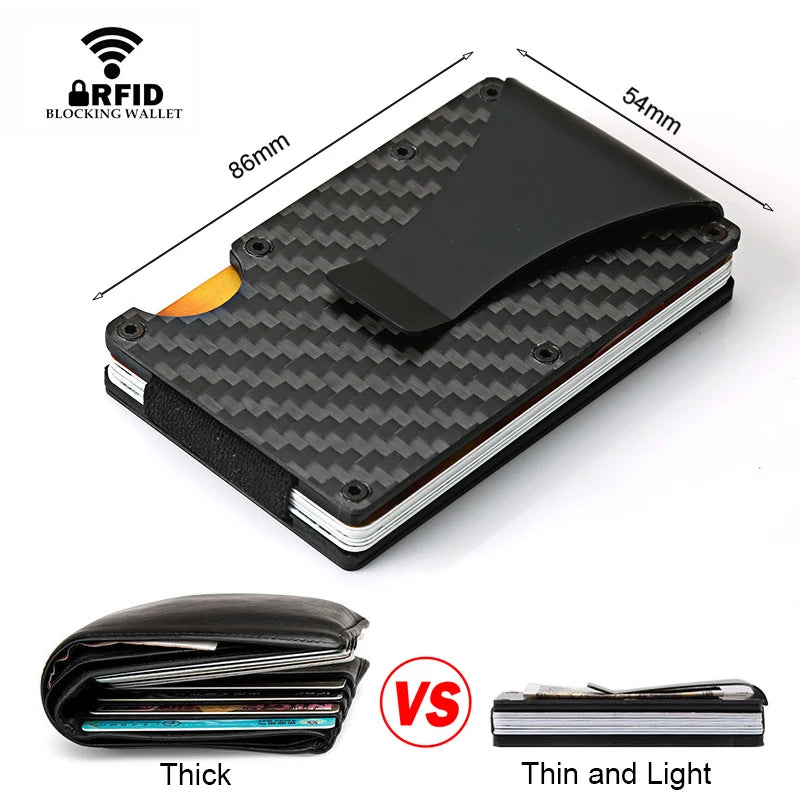 Carbon Fiber Credit Card Holder