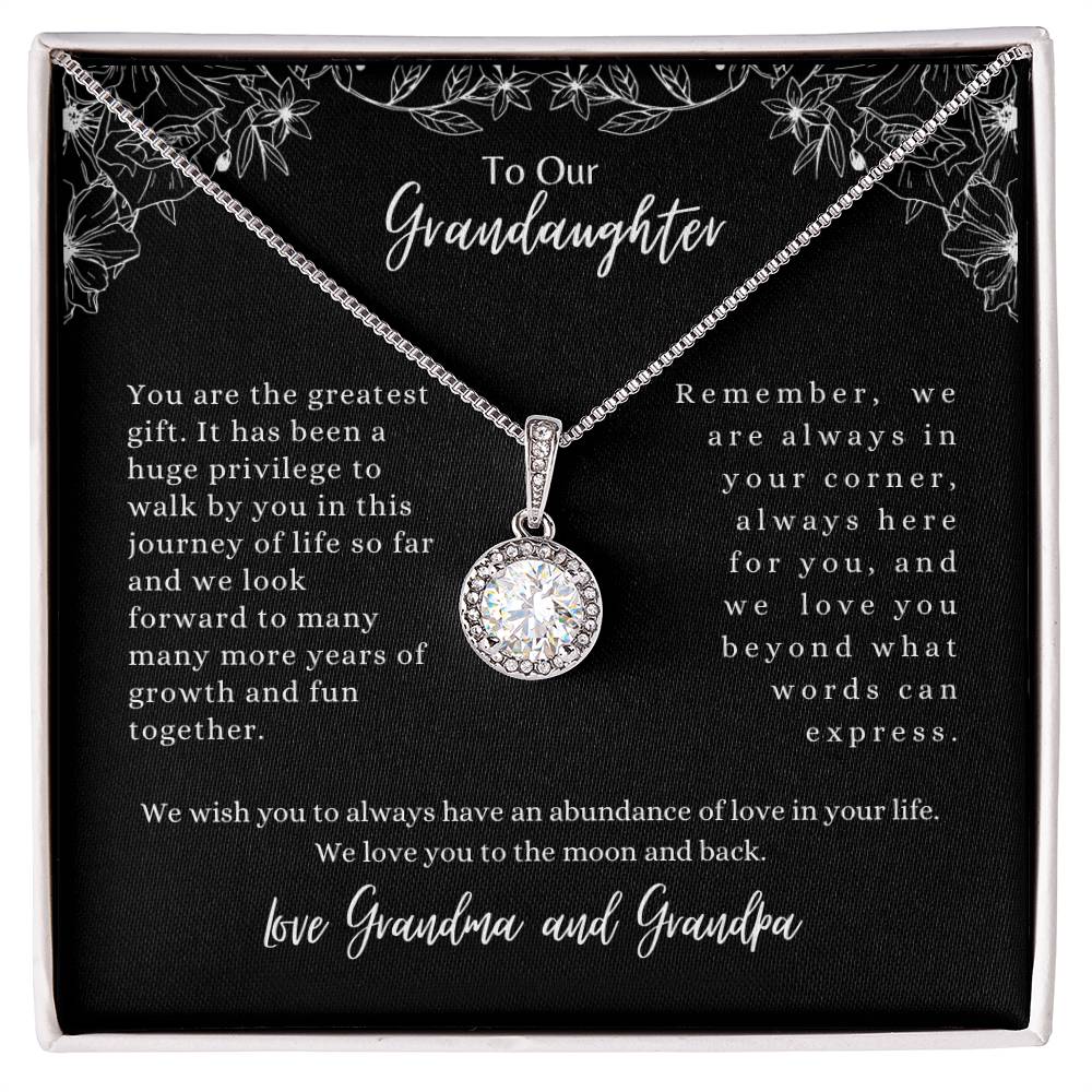 To Our Granddaughter-Eternal Hope Necklace
