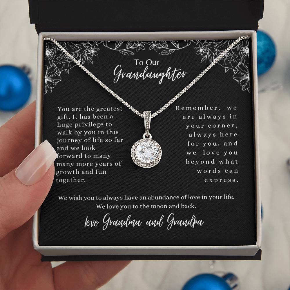 To Our Granddaughter-Eternal Hope Necklace