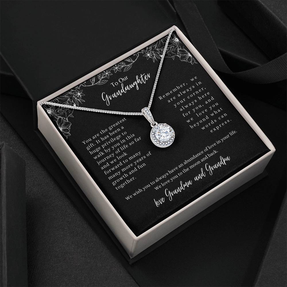 To Our Granddaughter-Eternal Hope Necklace