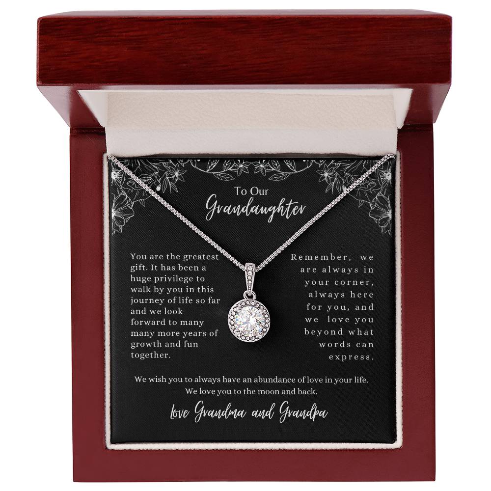 To Our Granddaughter-Eternal Hope Necklace