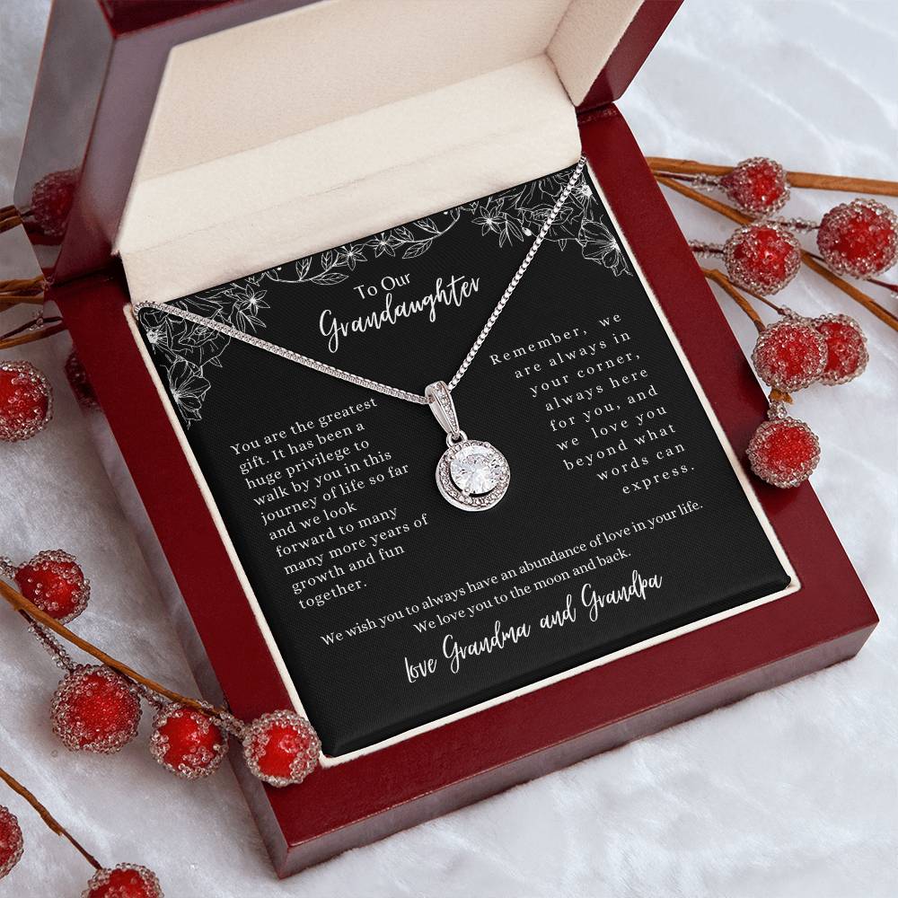 To Our Granddaughter-Eternal Hope Necklace
