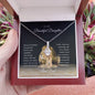 To My Beautiful Daughter Alluring Beauty Necklace