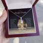 To My Beautiful Daughter Alluring Beauty Necklace