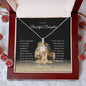 To My Beautiful Daughter Alluring Beauty Necklace