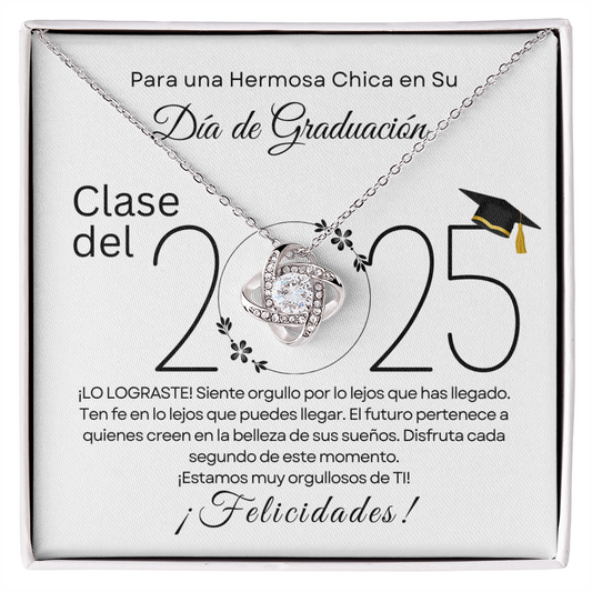 Para una chica hermosa en su graduación