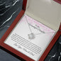 To Our Wonderful Daughter Love Knot Necklace