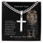 Dearest Son Cuban Link Cross Chain