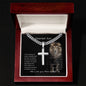 Dearest Son Cuban Link Cross Chain