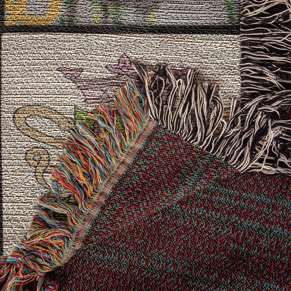 Eras with Crest Woven Blanket