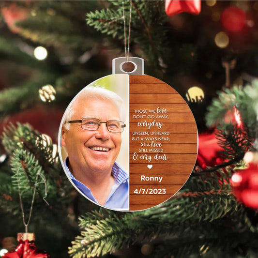 Personalized Acrylic Memorial Ornament