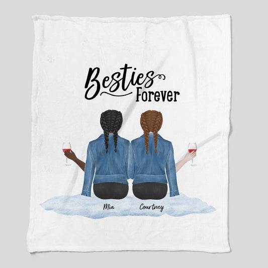 Best Friend Cozy Plush Fleece Blanket – 50×60