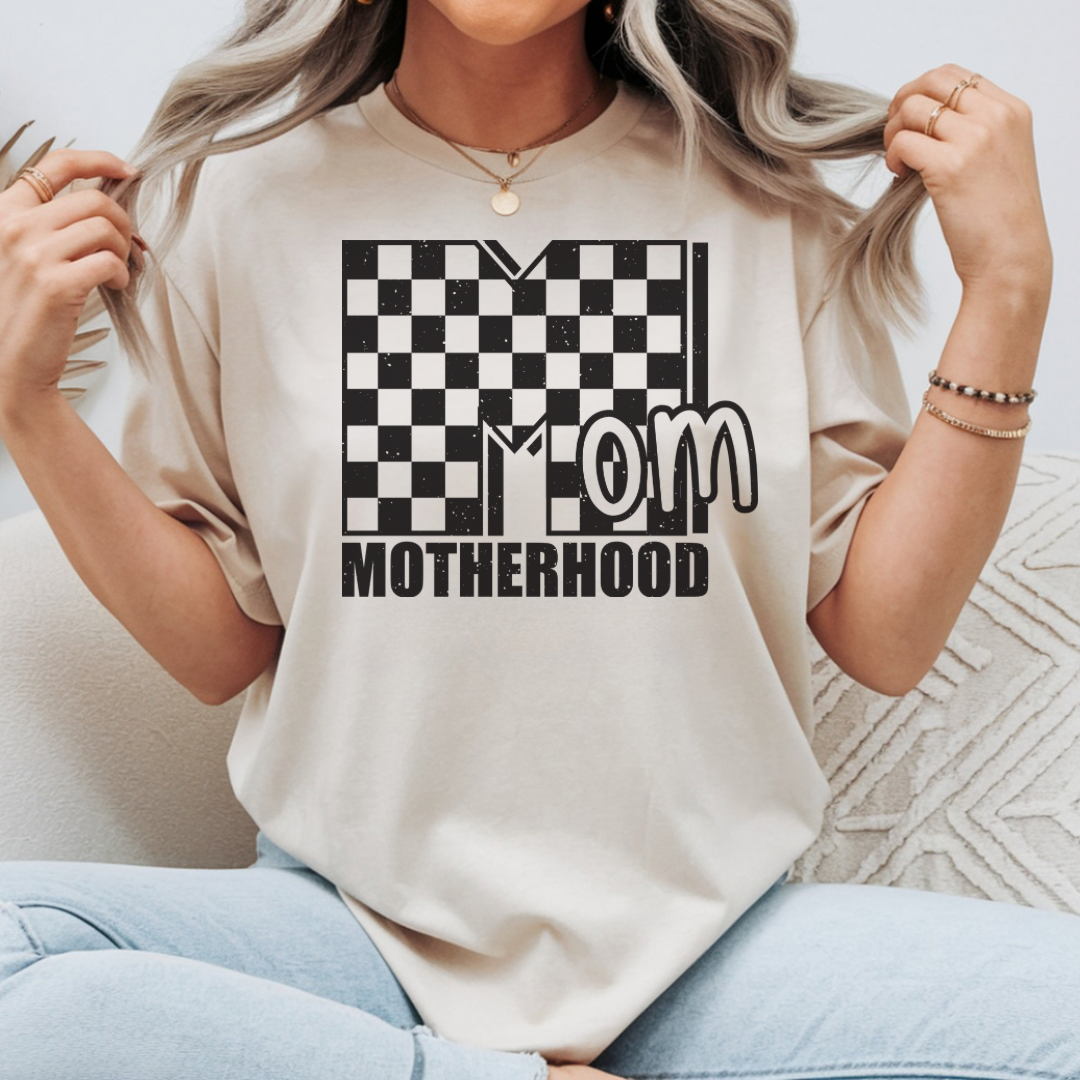 Cool Mom Checkerboard Shirt