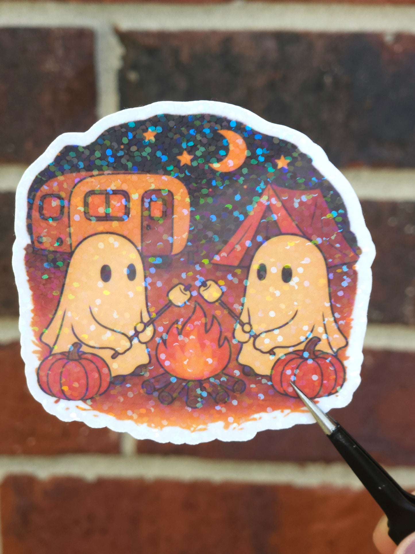 Summerween Ghost Sticker