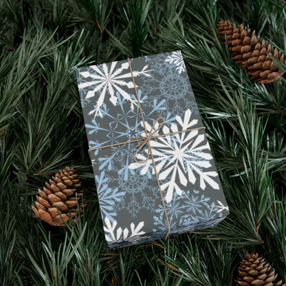 Snowflake Gift Wrap Paper