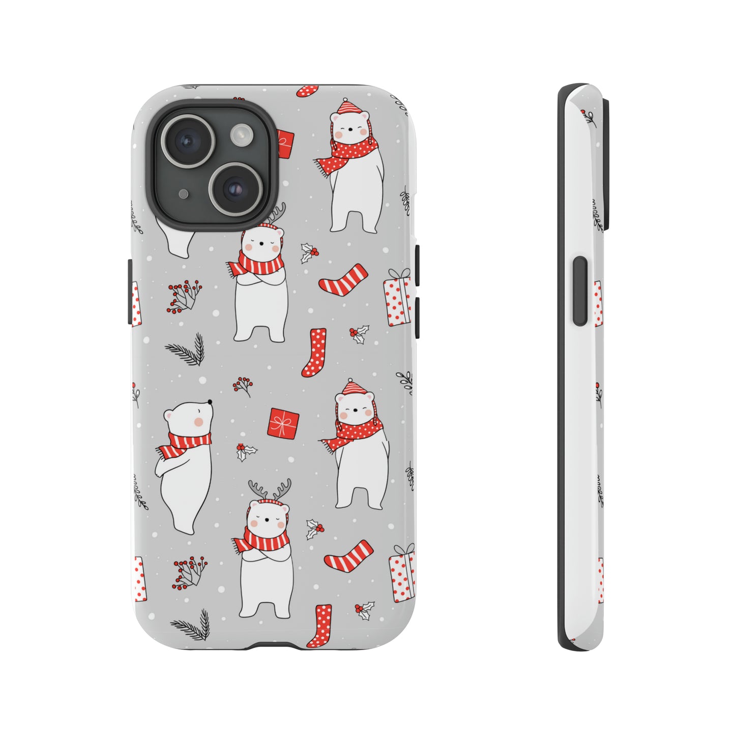 WinterBearCozy iPhone 15 Case