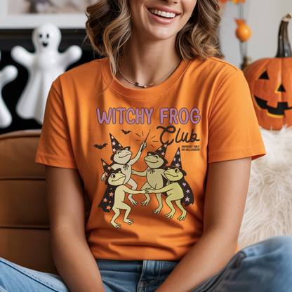 Cute Witchy Frog Shirt
