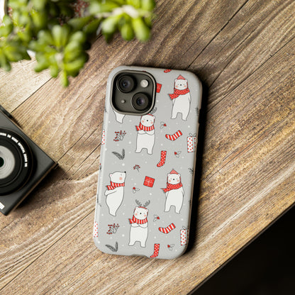 WinterBearCozy iPhone 15 Case