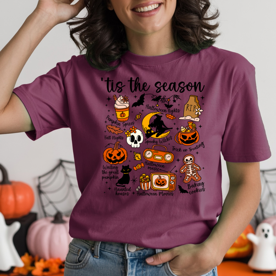 Halloween It’s The Season  Tee